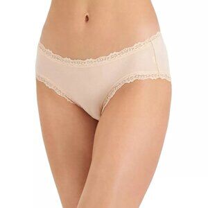 NWT Jenni Bikini Panty in Chai with Lace Trim